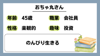 【おちゃ丸（45）】のんびり生きる