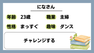 【にな（23）】チャレンジする